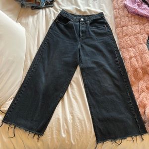 Levi’s Premium Wide Leg Jeans - washed black